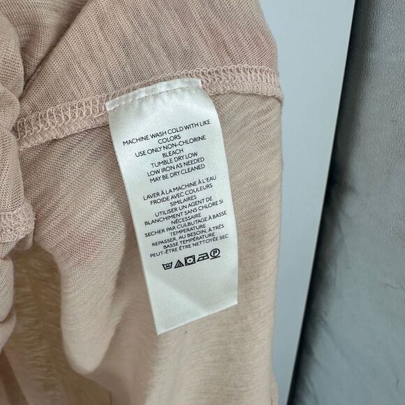 We the free people top womens medium misty pink aria trapeze tunic flowy nwt - Picture 7 of 10